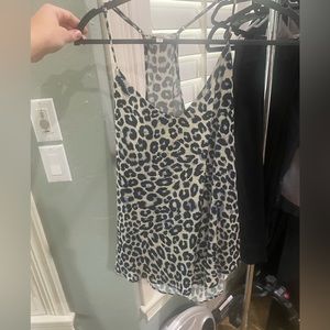 Lavender brown printed camisole